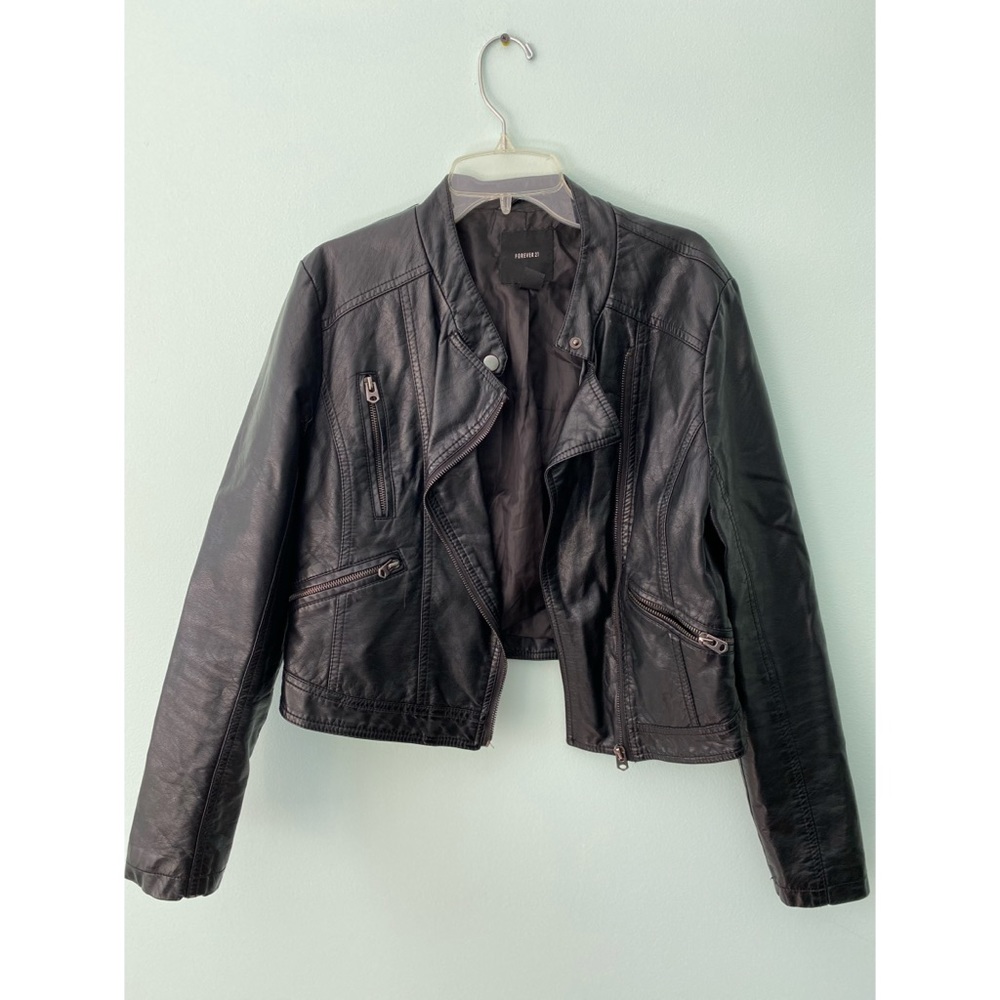 Leather jacket
